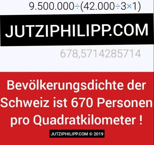 6 500 000 Schweiz